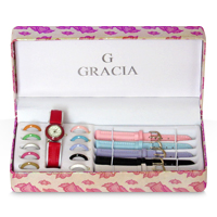 فروش ویژه ساعت دخترانه 6 بند قابل تعویض