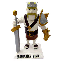 فروش ویژه مجسمه کلش طرح کینگ و کویین