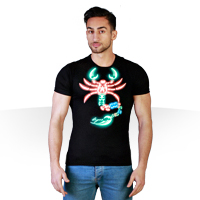 فروش ویژه تی شرت شب نما طرح عقرب