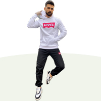 فروش ویژه ست هودی و شلوار LEVIS