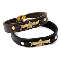 فروش ویژه دستبند چرم طرح فروهر