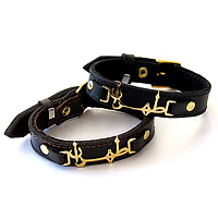 فروش ویژه دستبند چرم طرح طهران