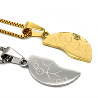 فروش ویژه ست گردنبند عاشقانه Boy and Girl