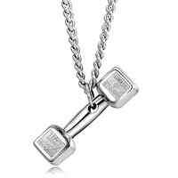 فروش ویژه گردنبند لاکچری طرح دمبل