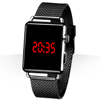 فروش ویژه ساعت LED صفحه لمسی طرح Apple