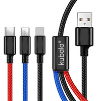 فروش ویژه کابل شارژ و دیتا سه سر Kubala