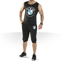 فروش ویژه ست رکابی و شلوارک طرح BMW