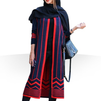 فروش ویژه مانتو بافت دخترانه Shine