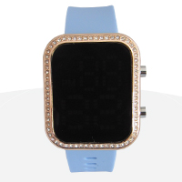 فروش ویژه ساعت مچی نگین دار طرح اپل