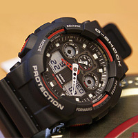 فروش ویژه ساعت 2 زمانه کاسیو جی شاک GA-100