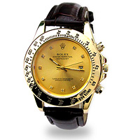 فروش ویژه ساعت بند چرم رولکس مدل Winner