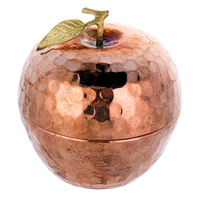 فروش ویژه قندان مسی طرح سیب - نانو شده